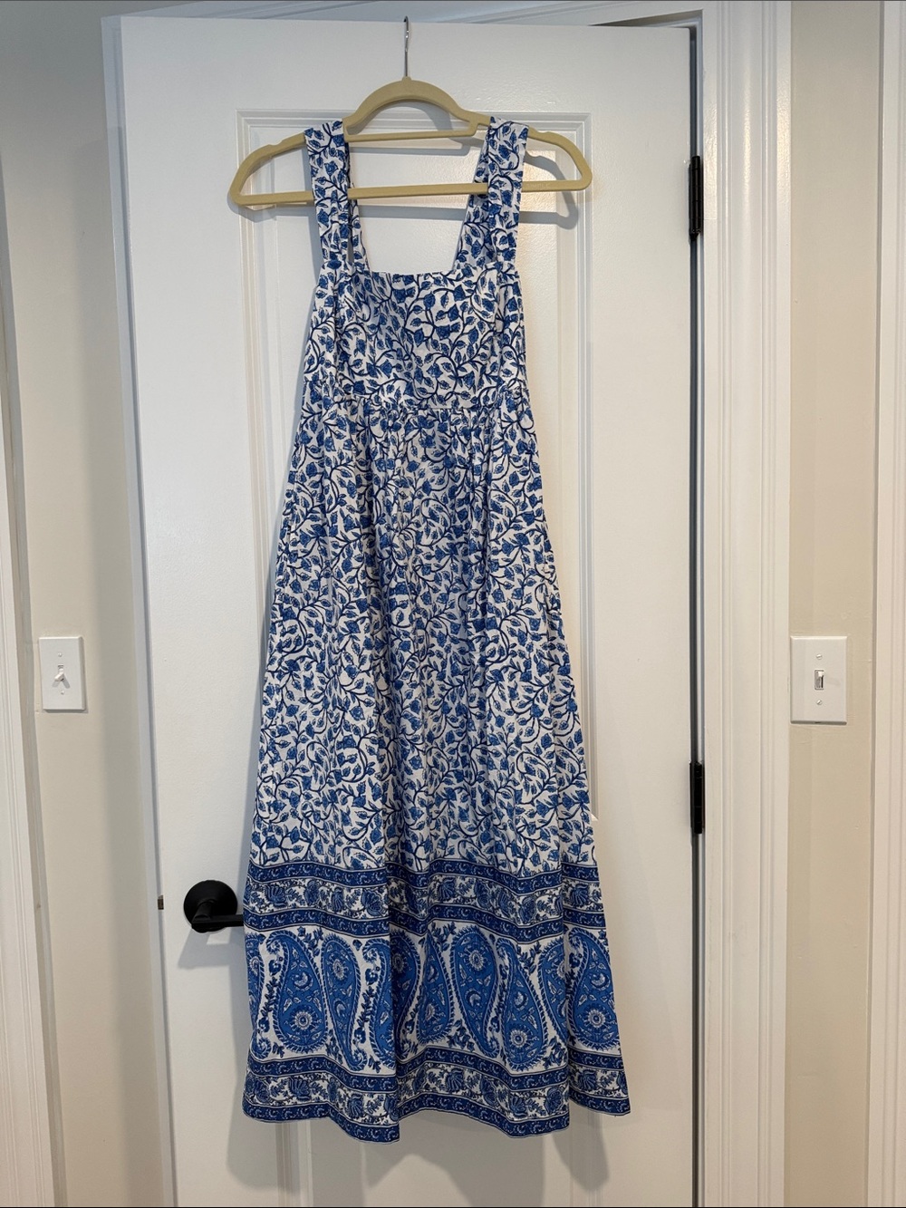 J.Crew cotton midi dress